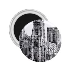 York Cathedral Vector Clipart 2 25  Magnets