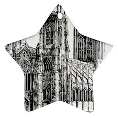 York Cathedral Vector Clipart Ornament (star) by Nexatart