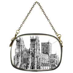 York Cathedral Vector Clipart Chain Purses (one Side) 