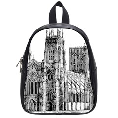 York Cathedral Vector Clipart School Bags (small)  by Nexatart