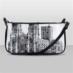 York Cathedral Vector Clipart Shoulder Clutch Bags Front