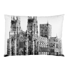 York Cathedral Vector Clipart Pillow Case (two Sides) by Nexatart