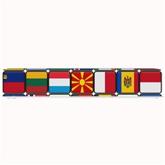 Europe Flag Star Button Blue Small Bar Mats by Nexatart