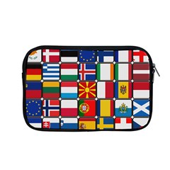 Europe Flag Star Button Blue Apple Macbook Pro 13  Zipper Case