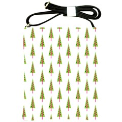 Christmas Tree Shoulder Sling Bags by Nexatart