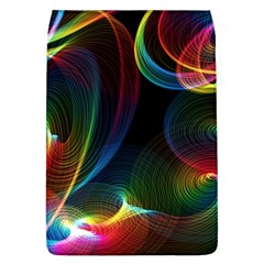 Abstract Rainbow Twirls Flap Covers (l)  by Nexatart