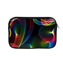 Abstract Rainbow Twirls Apple Macbook Pro 13  Zipper Case