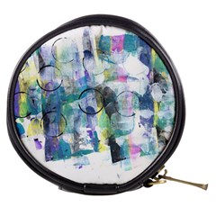 Background Color Circle Pattern Mini Makeup Bags by Nexatart