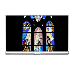 Art Church Window Business Card Holders by Nexatart