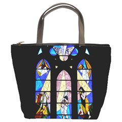 Art Church Window Bucket Bags by Nexatart