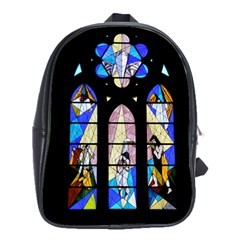 Art Church Window School Bags(large)  by Nexatart