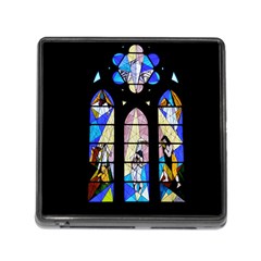 Art Church Window Memory Card Reader (square) by Nexatart