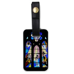 Art Church Window Luggage Tags (one Side)  by Nexatart