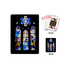 Art Church Window Playing Cards (mini)  by Nexatart