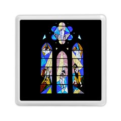 Art Church Window Memory Card Reader (square)  by Nexatart