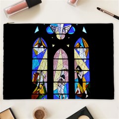 Art Church Window Cosmetic Bag (xxl)  by Nexatart