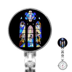 Art Church Window Stainless Steel Nurses Watch by Nexatart