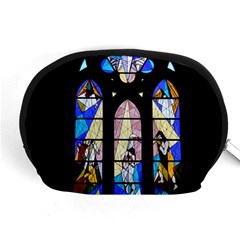 Art Church Window Accessory Pouches (medium)  by Nexatart