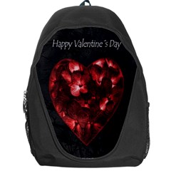 Dark Elegant Valentine Day Poster Backpack Bag by dflcprints