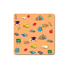 School Rocks! Square Magnet by athenastemple