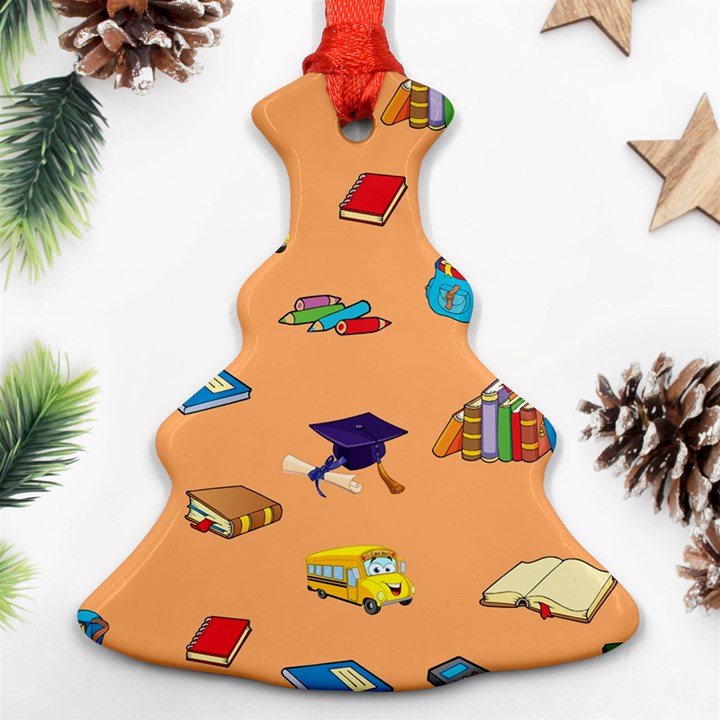 School Rocks! Christmas Tree Ornament (Two Sides)