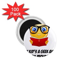 Geek Kid 1 75  Magnets (100 Pack)  by athenastemple