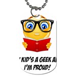 Geek Kid Dog Tag (Two Sides) Front