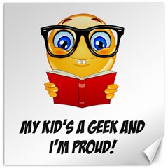 Geek Kid Canvas 12  X 12  