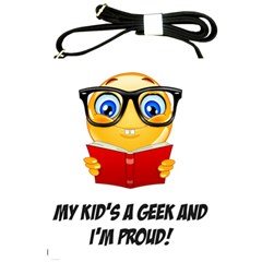 Geek Kid Shoulder Sling Bags by athenastemple