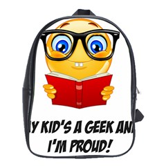 Geek Kid School Bags (xl)  by athenastemple