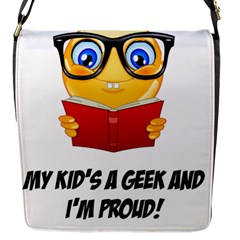 Geek Kid Flap Messenger Bag (s) by athenastemple