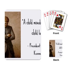 A Child Is Miseducated    Playing Card