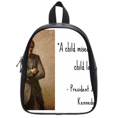 A Child Is Miseducated    School Bags (small)  by athenastemple