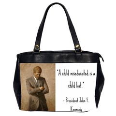 A Child Is Miseducated    Office Handbags (2 Sides)  by athenastemple