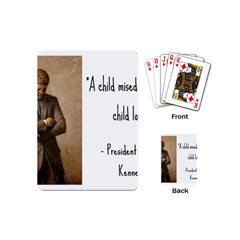 A Child Is Miseducated    Playing Cards (mini) 