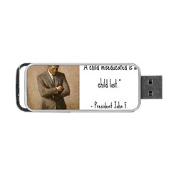 A Child Is Miseducated    Portable Usb Flash (two Sides) by athenastemple