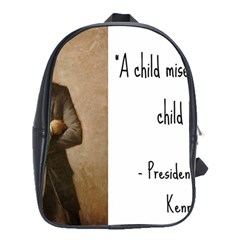 A Child Is Miseducated    School Bags (xl)  by athenastemple