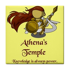 Athena s Temple Tile Coasters