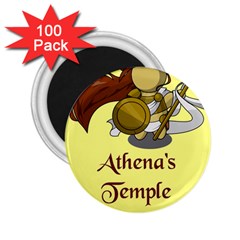 Athena s Temple 2 25  Magnets (100 Pack)  by athenastemple