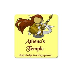 Athena s Temple Square Magnet