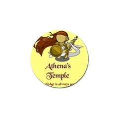 Athena s Temple Golf Ball Marker by athenastemple