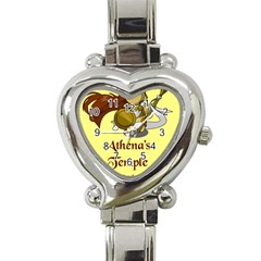 Athena s Temple Heart Italian Charm Watch by athenastemple