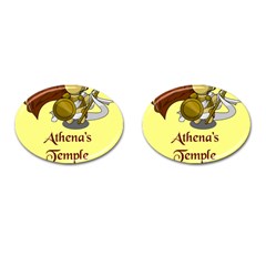 Athena s Temple Cufflinks (oval) by athenastemple