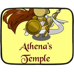 Athena s Temple Double Sided Fleece Blanket (mini)  by athenastemple