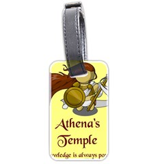 Athena s Temple Luggage Tags (two Sides)