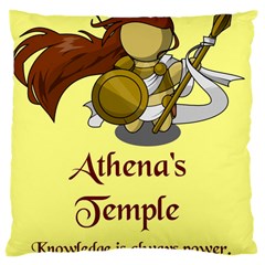 Athena s Temple Large Cushion Case (one Side)