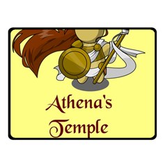 Athena s Temple Double Sided Fleece Blanket (small)  by athenastemple