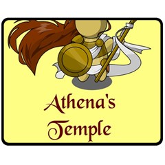 Athena s Temple Double Sided Fleece Blanket (medium)  by athenastemple