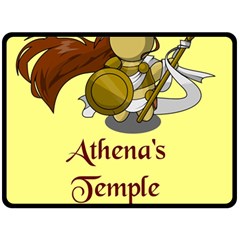 Athena s Temple Double Sided Fleece Blanket (large)  by athenastemple