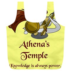 Athena s Temple Full Print Recycle Bags (l)  by athenastemple